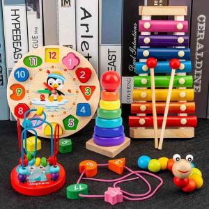 Jouets Montessori en bois